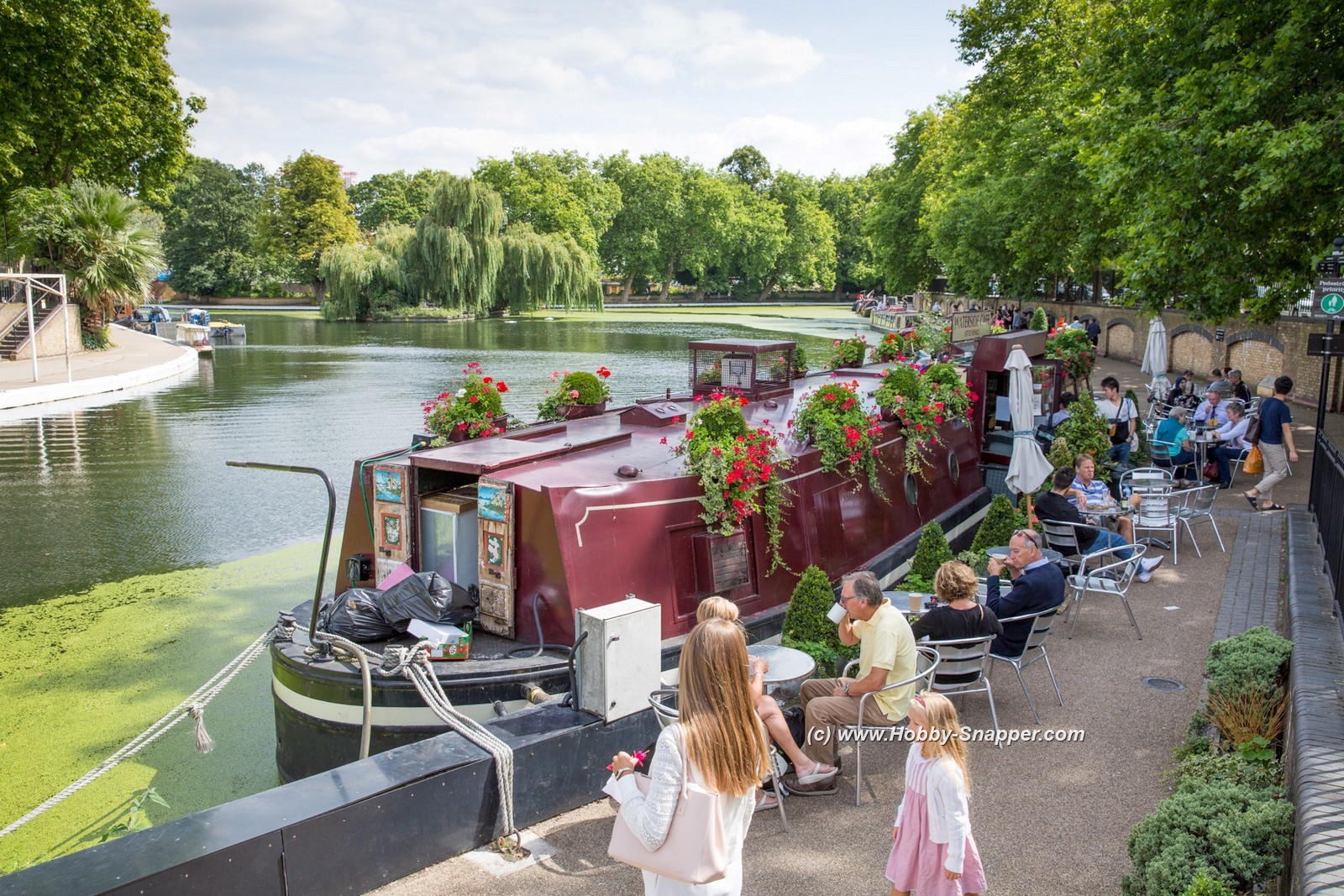 Floating Cafe Little Venice 